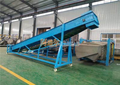 China Chemical Particles Powders Climbing 500MM Skirt Belt Conveyor for sale