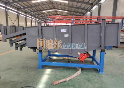 China Multi Deck Rectangular Linear Vibrating Screen Separator For Sifting Refractory Material for sale