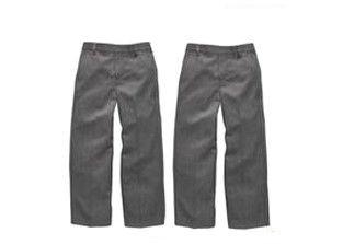China Popular Long Male Stretch Uniform Pants Mult Sizes Inclined Pockets With Thick Edges for sale