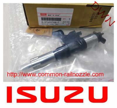 중국 ISUZU isuzu 8-97609788-7 Diesel ISUZU Fuel Injector Assy For HITACHI ZAX240 330 4HK1 Engine 판매용