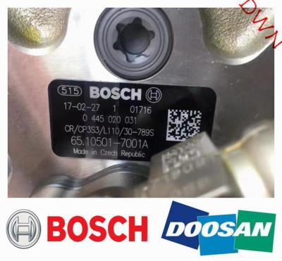 中国 BOSCHのディーゼル機関は燃料噴射装置ポンプ0445020031を=韓国Doosanの掘削機のための65.10501-7001A分けます 販売のため