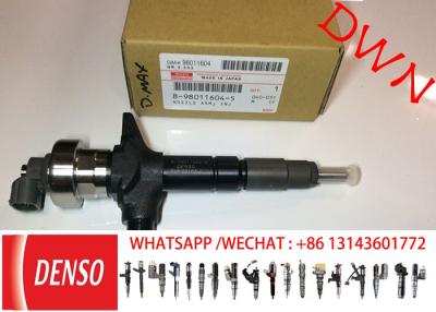 China GENUINE original DENSO Injector 095000-6980 0950006980 For Isuzu 4JJ1 8980116040, 8980116044, 8980116045, 8-98011604-0 for sale