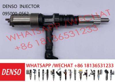 China Inyector común del carril de DENSO 095000-0562 para KOMATSU PC600-8 6218-11-3101 6218113101 en venta