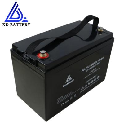 Chine paquet profond de batterie de caravane de cellules de 12V 100AH Lifepo4 pour RVs Motorhomes à vendre