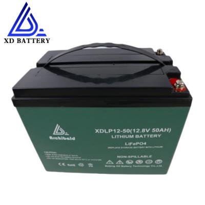 China 12V 50AH Lifepo4 Lithium Campervan Battery For Motorhomes for sale
