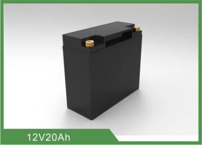 China 1kHz 20Ah Deep Cycle MSDS 12v Lifepo4 Battery For LED Lighting for sale