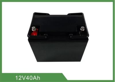 China Pollution Free MSDS 12.8V 40ah Lifepo4 Battery / 12 v Lithium Iron Battery for sale