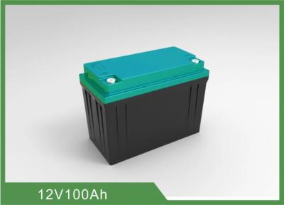 China Rechargeable 1.28KWh Lithium Ion Batteries For Forklift 100Ah 12v Deep Cycle Rv Battery for sale