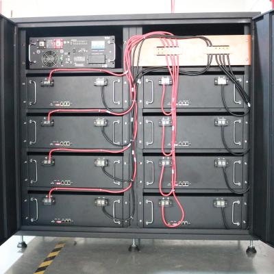 China 6000 bateria de lítio fixada na parede do OEM 48V 800ah da vida de ciclo com inversores e caixa da confluência à venda