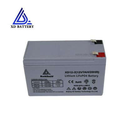 China 1.5kg Rechargeable Lifepo4 Battery 12v 9ah For Electric Boat / Solar Energy Storage Systems for sale