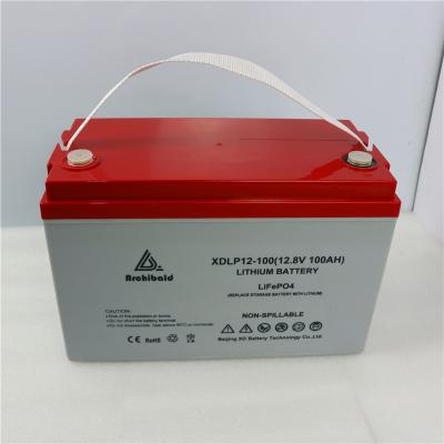 China Group Longer life lifepo4 12v 100ah XD Battery marine deep cycle waterproof lithium ion battery for sale