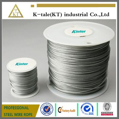 China 7x7,7x19,6x19+FC/IWS rope Galvanized Aircraft Cable/Stainless Steel Wire Suppliers/Steel Cable Accessories for sale
