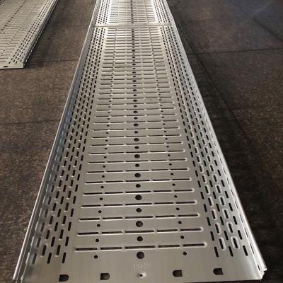 China 1.2mm Cold Formed Steel Machine Cable Tray , 380V Perforated Cable Tray Machine for sale