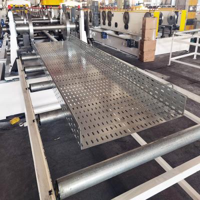 China Aluminum Cladding Cable Tray Roll Former 380V Or Customized for sale