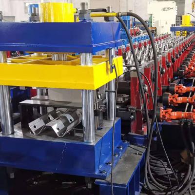 China 380V 3 Wave Highway Guardrail Machine High Productivity for sale