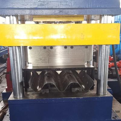 China 45x5x3m Higway Guardrail Roll Forming Machine With Pressure Vessel for sale