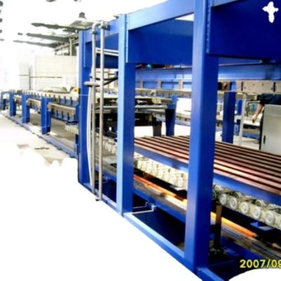 China línea continua instalación del panel de bocadillo de producción discontinua del panel de bocadillo en venta