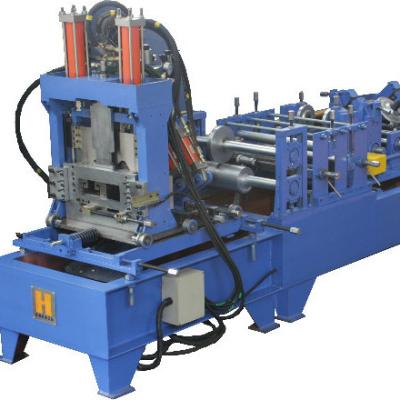 China C U Cold Roll Forming Machine , 15m/Min Light Steel Framing Machine for sale