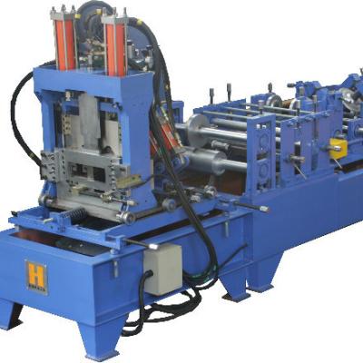 China ISO9001 CZ Purlin Rolling Machine , 3.0mm Z Purlin Making Machine for sale