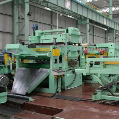 China Stainless Steel Cut To Length Machine Heavy Gage Plate 300KW Rated Power for sale