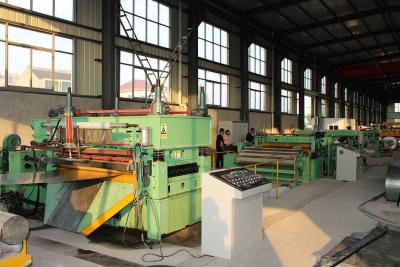China Mini High Speed Cut To Length Line , 800 - 2500mm Steel Cut To Length Line for sale