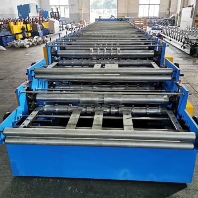 중국 지붕 쉬트를 위한 2중 금속 배선 패널 성형 기계 12 킬로그램 판매용