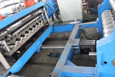 China Arched Metal Roof Making Machine , Grain Silo Steel Frame Roll Forming Machine for sale