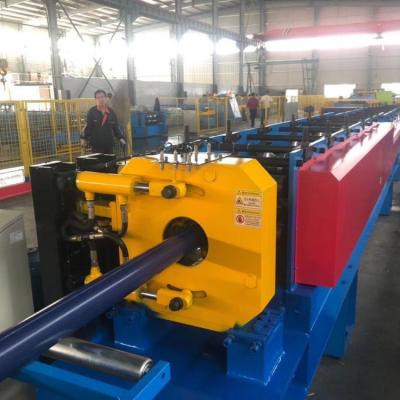 China 0.3mm Steel Round Downpipe Roll Forming Machine High Productivity for sale
