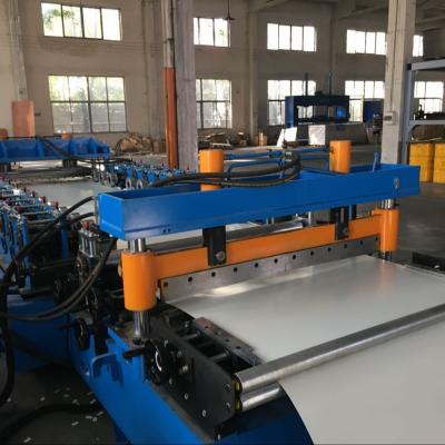 China Glazed Shelf Rack Panel Forming Machine For Manufacturing Plant for sale