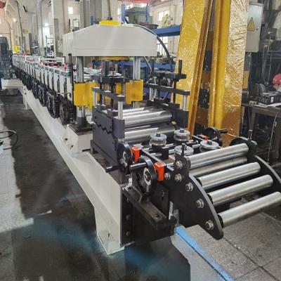China Slotted Strut Channel Roll Forming Machine 10T 41 X 21 Tile for sale