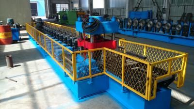 China Zinc Roofing Corrugated Ridge Post Forming Machine For Steel File Making for sale
