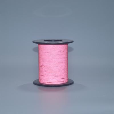 China 0.2MM Natural Gray Color High Light Reflective Strip Reflective Thread Reflective Yarn for sale