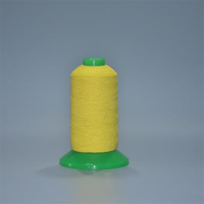 China Yellow Reflective Yarn UV Resistant With Glass Bead Coating for sale
