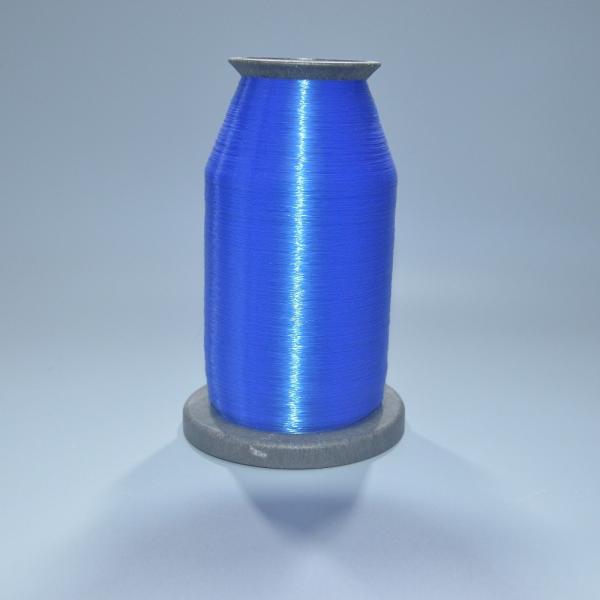 Quality 120D 0.12mm Polyamide Yarn Blue Color Invisible Embroidery Thread for sale