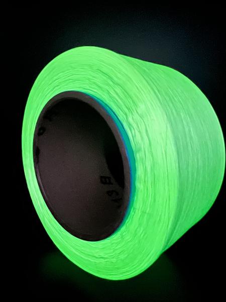 Quality Luminous Glow In The Dark Crochet Yarn FDY for Weaving Knitting for sale