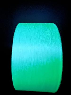 China Shoes Upper Glow Dark Yarn Polyester FDY Fluorescent Knitting Yarn for sale