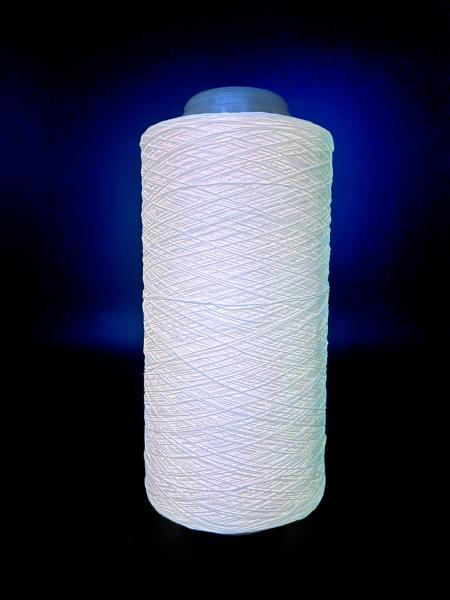 Quality 450D Diy Glow Yarn Natural White Fluorescent Knitting eco friendly for sale