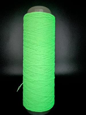 China Luminous Glow In The Dark Crochet Yarn FDY for Weaving Knitting for sale