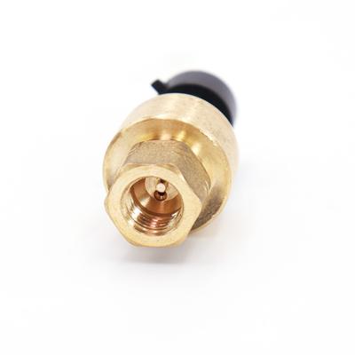 China Brass HVAC Pressure Sensor 1% FS Ac Refrigerant Pressure Sensor 2-6Mpa for sale