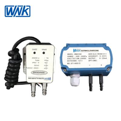 China WNK Dry Air Differential Pressure Sensor I2C With Aluminum Housing  For Wind for sale
