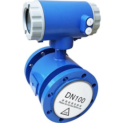 China 16 Bit Electromagnetic Flow Meter 15m/s Carbon Steel Connecting  for Air for sale