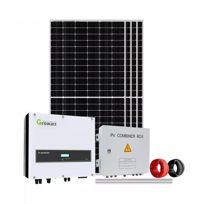 China Solar Photovoltaic System  5kw CE TUV from Wenzhou Manufacturer customization solar system for sale