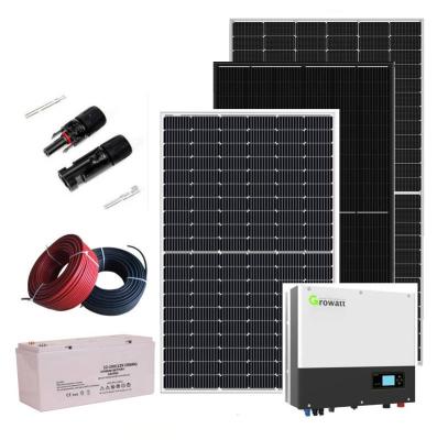 China Off Grid Solar Energy Systems 1KW 5KW 10KW 20KW Solar Panel System for sale
