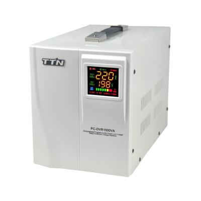 China TTN PC-DVR 5Kva AVR AC Automatic Voltage Regulator Single Phase 120V 220V 230V electric Voltage Stabilizer For home for sale