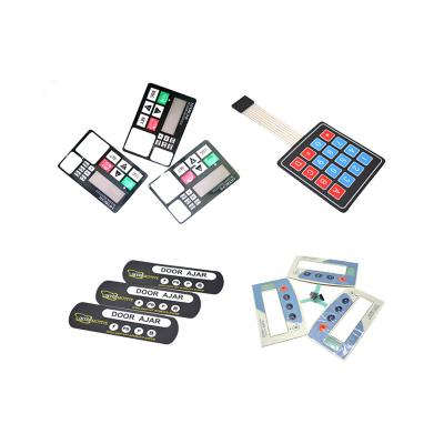 China 3m Adhesive N Infusion Pump Medical Membrane Switch Customize Silk Screen Printed for sale