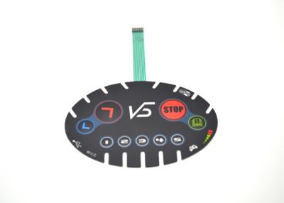 China Round Shaped Metal Dome Membrane Switch , Membrane Keypad Switch Waterproof for sale