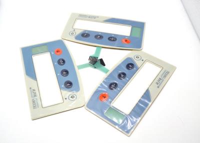 China Interruptor de membrana tátil gravado de 5 botões anti - tipo da abóbada do metal do risco não à venda