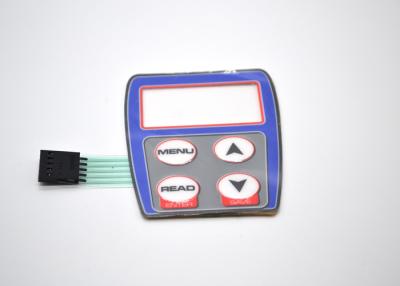 China Interruptor de grabación en relieve del tacto de la membrana de las llaves con 4 la certificación de la bóveda ISO9001 del metal en venta