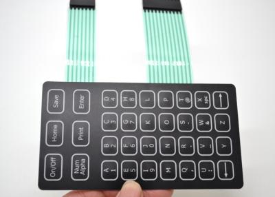China Embossed Tactile Membrane Switch Keyboard , Metal Dome Membrane Switch for sale