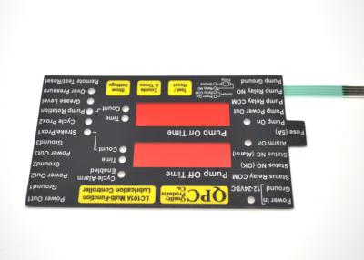 Chine Clavier numérique non tactile plat de contact à membrane pour des appareils électroménagers 0.3mm profondément à vendre